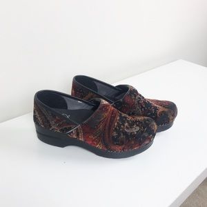 Dansko Paisley Clogs - 7